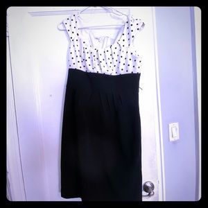 Beautiful London Times glam polka dot shift dress